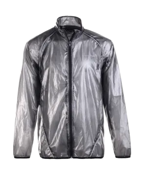 an image of a shiny silver jacket