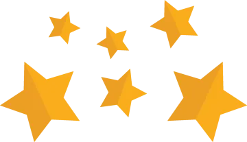 five gold stars