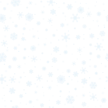 a white background with snow flakes