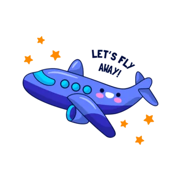 an illustration of a whale with the words let away