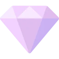 a purple diamond