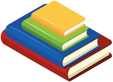a stack of books