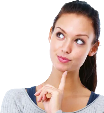 a woman with a finger on her lips