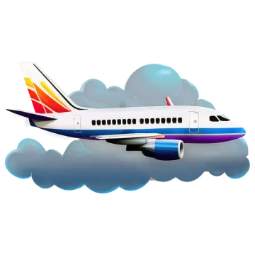 an airplane flying in the sky