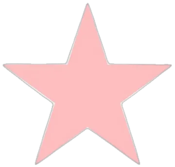 a pink star