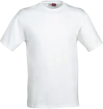 a white t - shirt