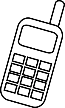 a black and white image of a calculaer