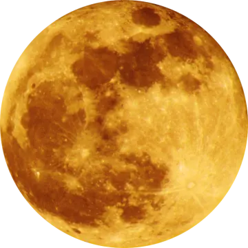 a full moon with a white background