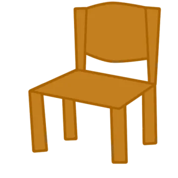 a brown chair