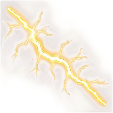 a drawing of a lightning
