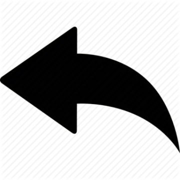 a black and white arrow icon