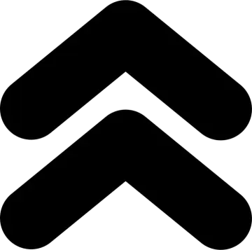 a black and white image of an arrow