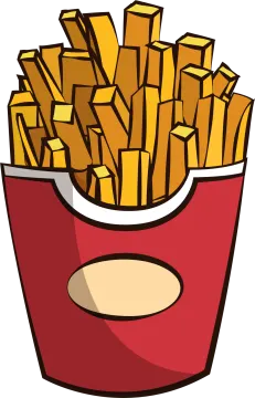 french fries clip art