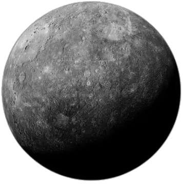 an image of the moon in black and white