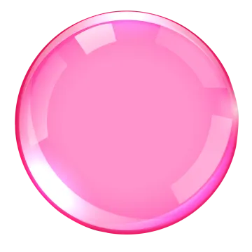a pink button with a white background
