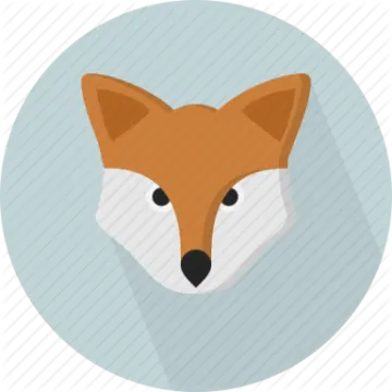 the head of a fox icon