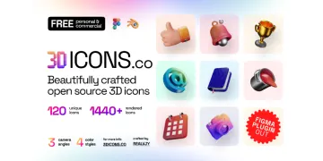100 + beautiful open source icons