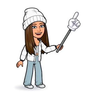 a woman in a white lab coat holding a pipe