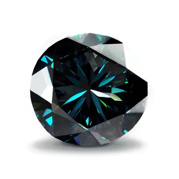 a black diamond on white background