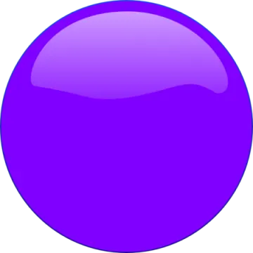 a purple ball