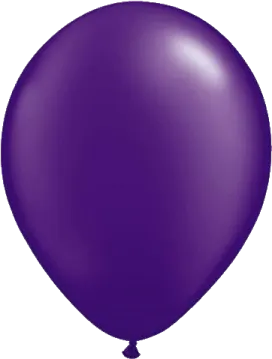 a purple balloon on a white background