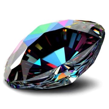 a diamond on a white background