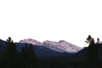 the sky is white