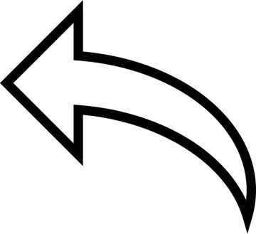 a black and white arrow icon