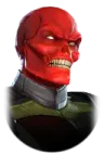 an image of a man with a red mask