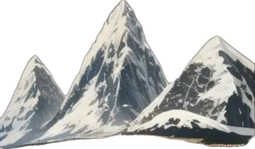a group of mountains with snow on them