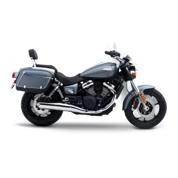 a motorcycle is shown on a white background