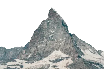 the mountain is tall