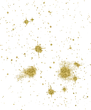 gold stars on a white background