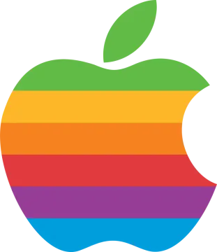 the apple logo