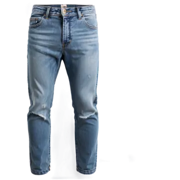 a pair of jeans on a white background