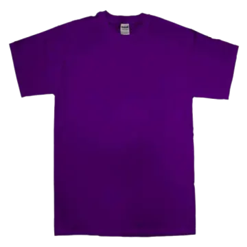 a purple t - shirt on a white background