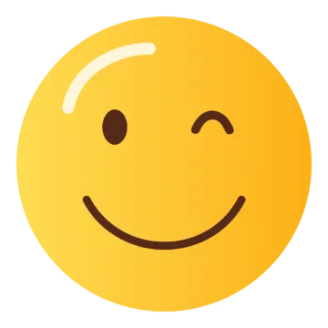 a smiley face with a smile