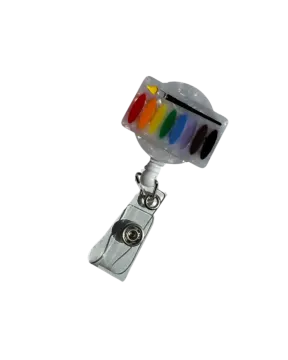 a close up shot of a multi - colored camera