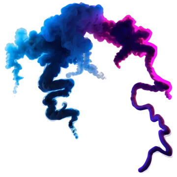 two colored smokes