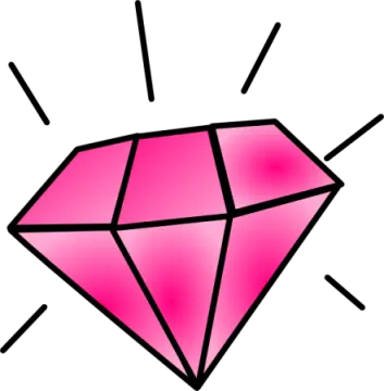 a pink diamond
