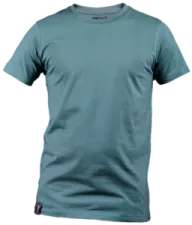 a blue t - shirt on a white background