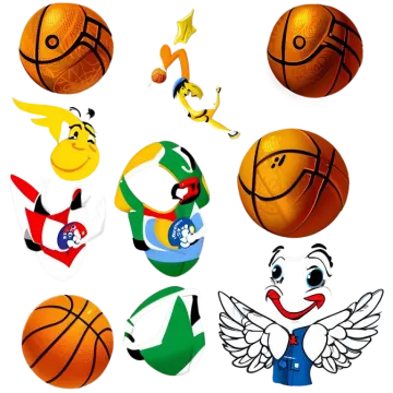 a bunch of different types of basketball balls