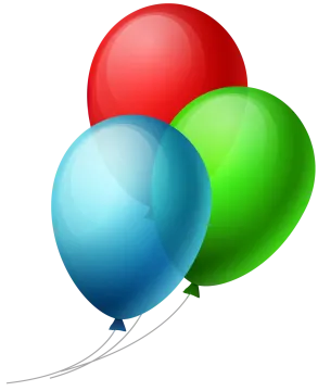 a bunch of balloons