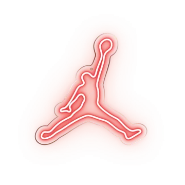 the air jordan logo on a white background
