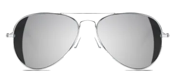 a pair of sunglasses on a white background