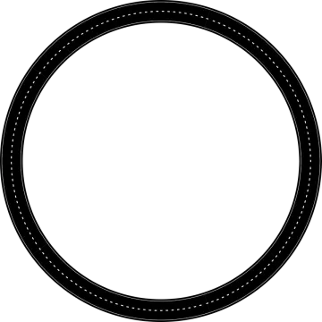 a black and white image of a circle