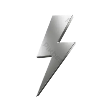 an image of a lightning on a white background