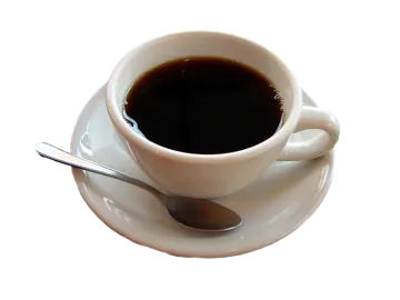 a cup of coffee