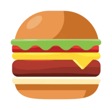 a hamburger with cheese and tomato on it