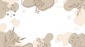 a floral background with leaves and flowers